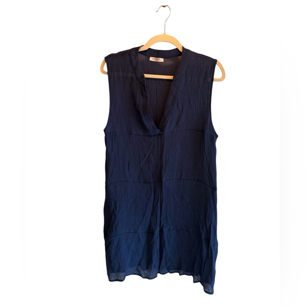 AIMAGE Navy Shift Dress in Size L